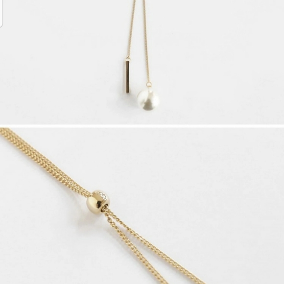 *Silva* Pearl Long Necklace - Picture 4 of 5